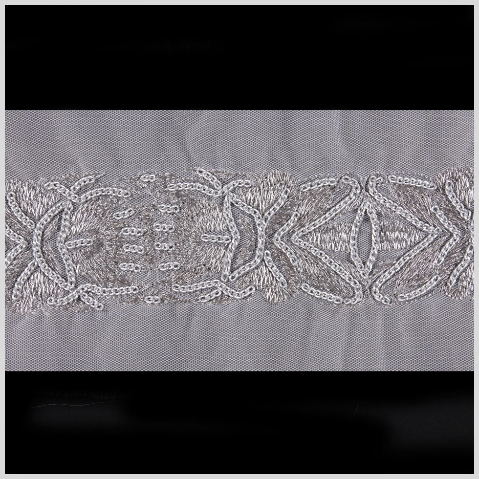 White Metal Chain Bead Trim - Joann Fabrics