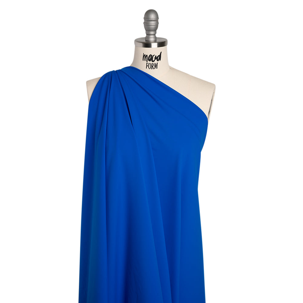 Yaya Han Matte Polyester Spandex Tricot Knit with 4-Way Stretch - Bright Blue - Cosplay Collection - Joann Fabrics