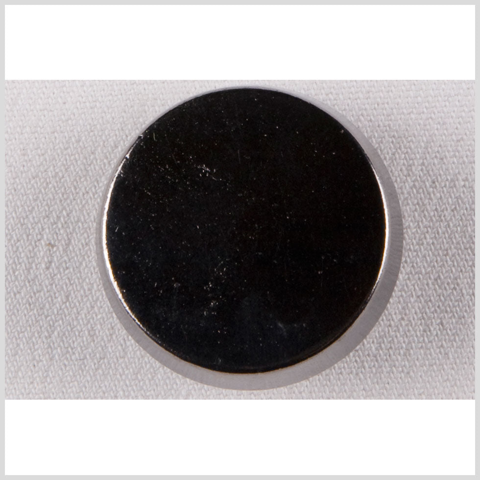 Metal Shank Back Button - 44L/28mm - Gunmetal Flat Top - Joann Fabrics