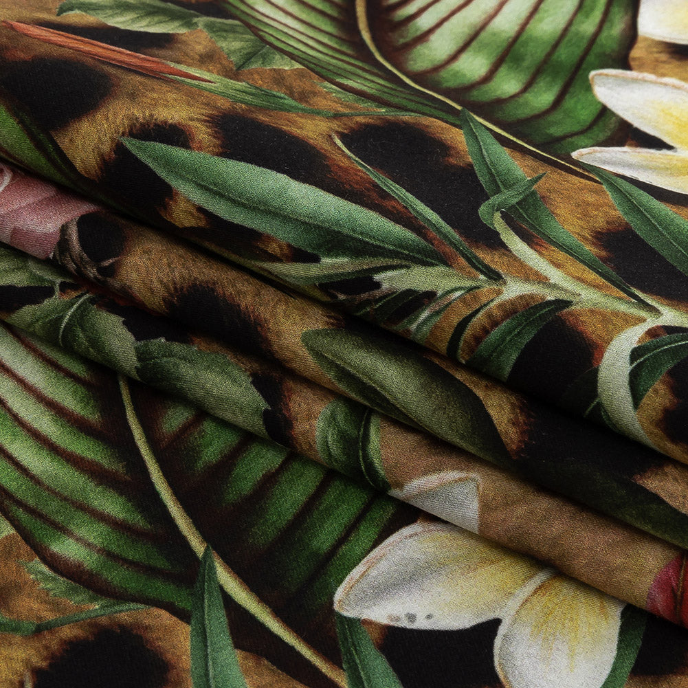 Mercerized Organic Egyptian Cotton Shirting - Floral and Fauna - Ravello Collection - Joann Fabrics