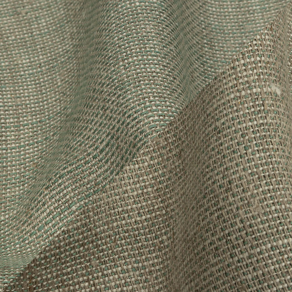 Fern and Natural Tweedy Linen Woven - Joann Fabrics