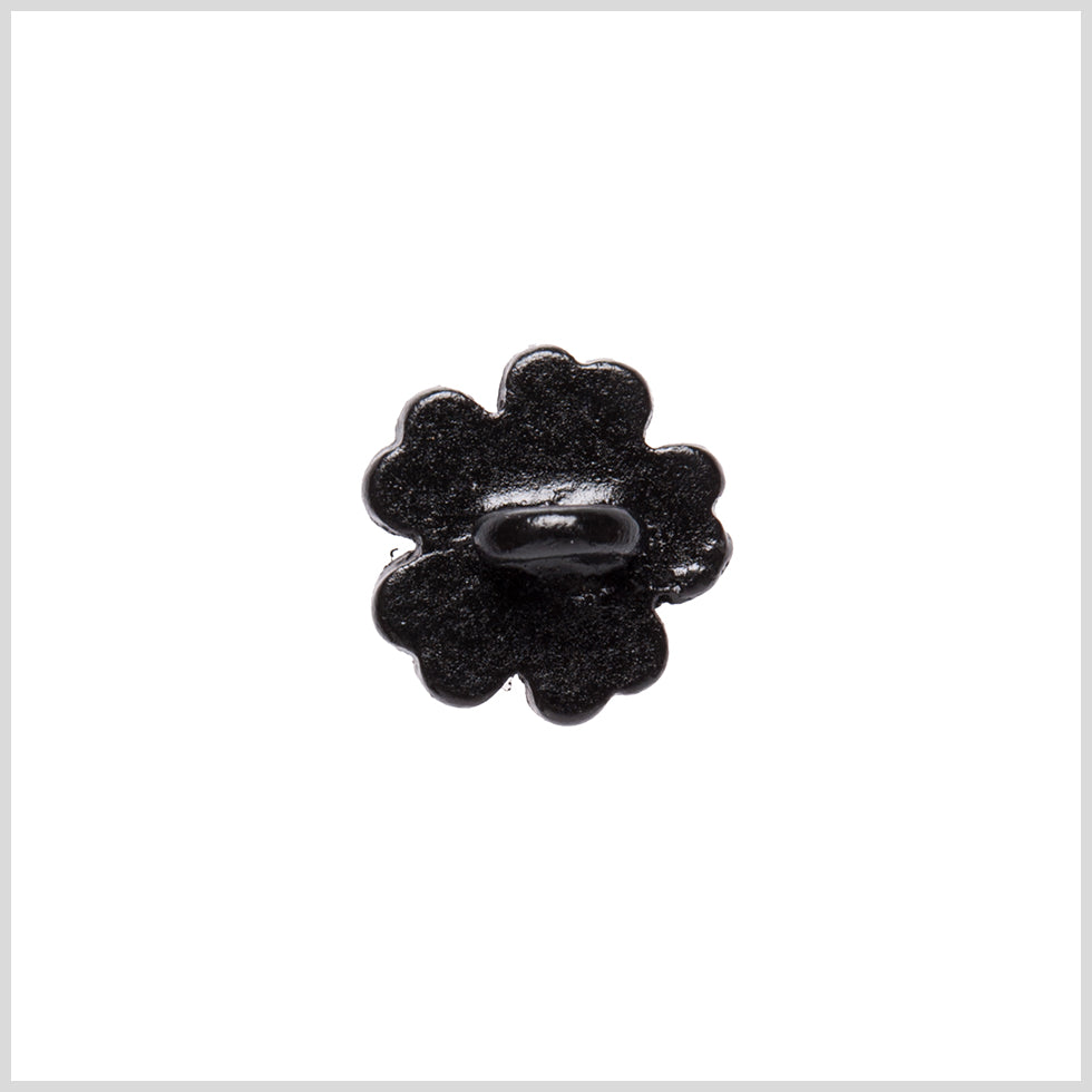 Black on Black Rhinestoned Metal Shank Back Button - 18L/11.5mm - Joann Fabrics