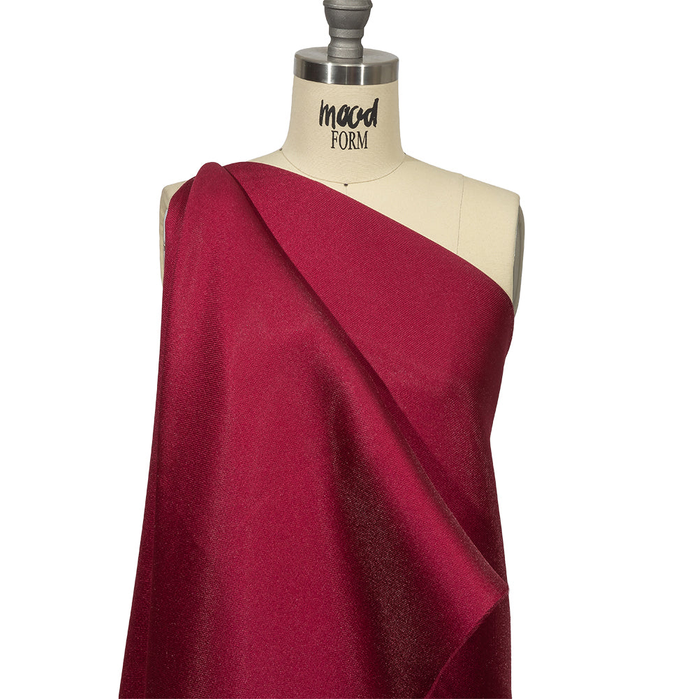 Novelty Polyester Pique - Cranberry Red - Kestrel Collection - Joann Fabrics