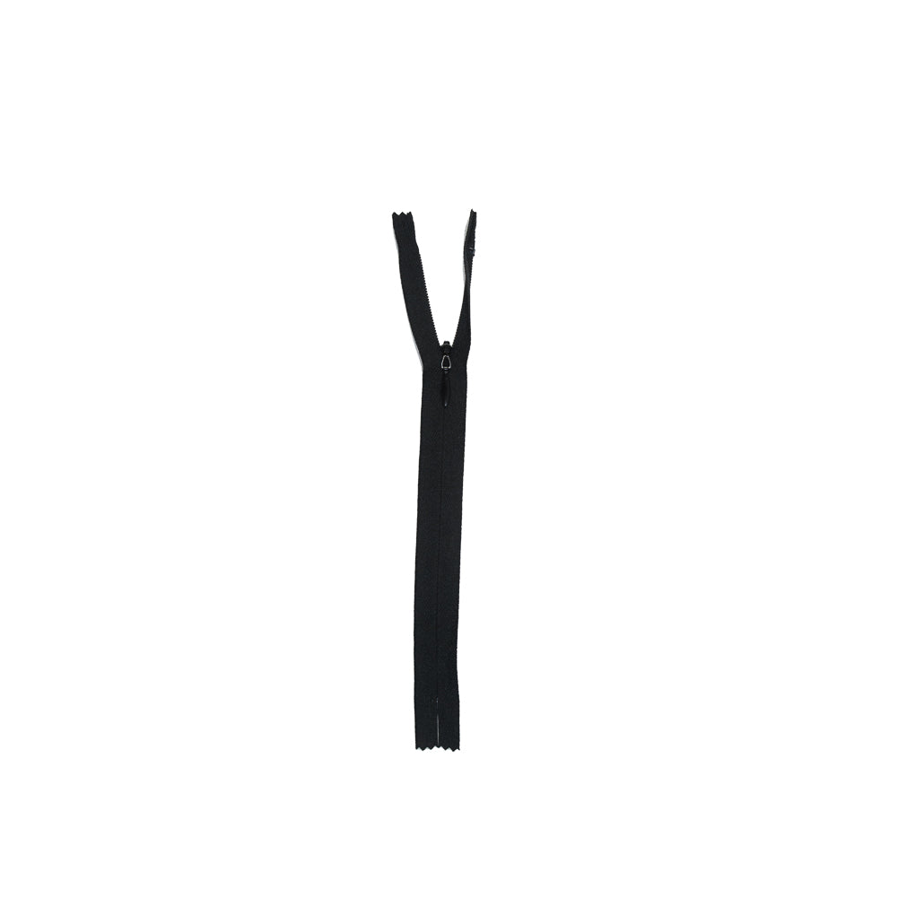 580 Black YKK Invisible Zipper - 8