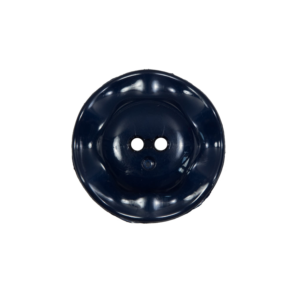 Italian Navy Wavy Plastic 2-Hole - 36L/23mm - Joann Fabrics