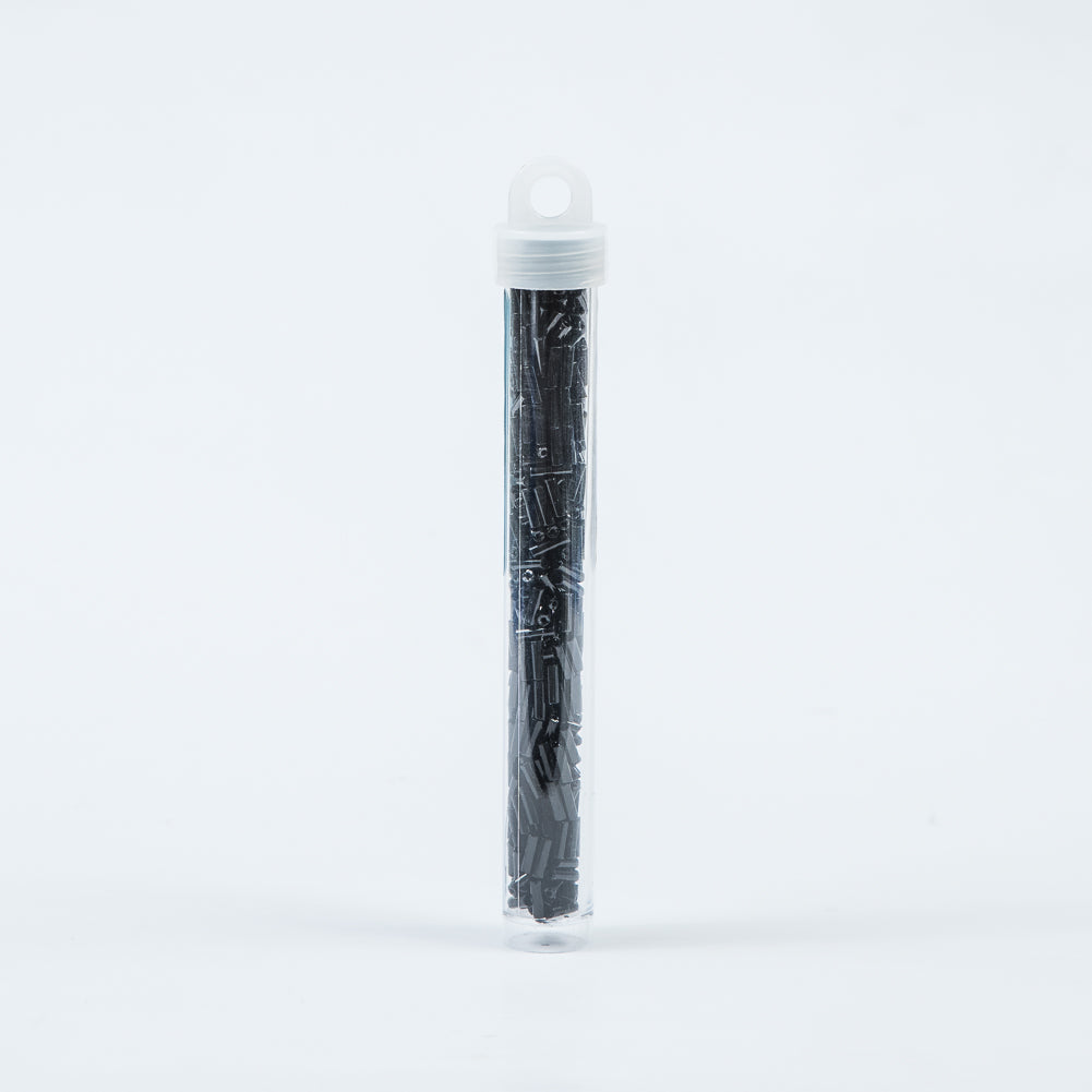 Black Opaque Czech Bugle Seed Beads - Size 3 - Joann Fabrics