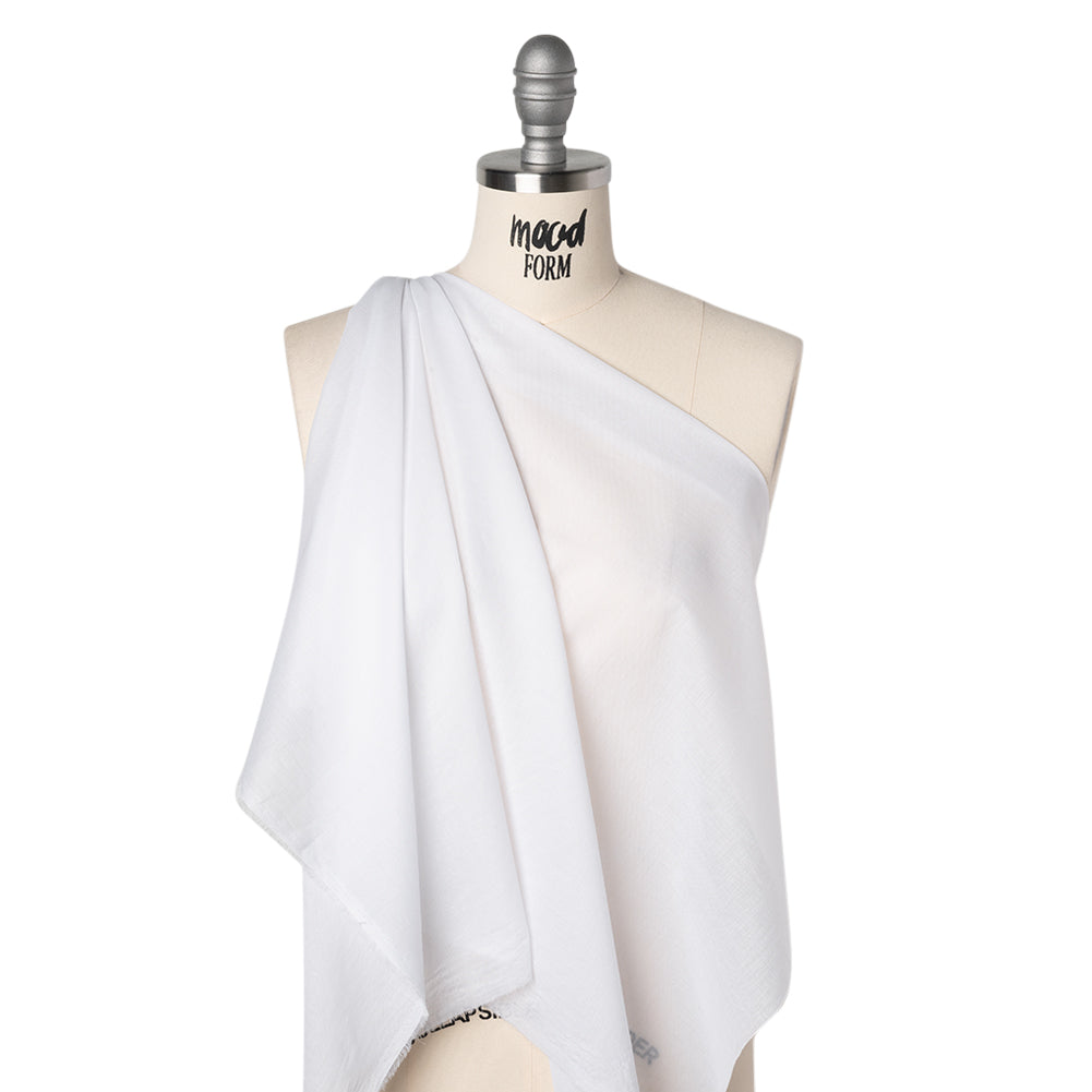 Lightweight Cotton Fusible Woven Interlining - White - Deadstock - Joann Fabrics