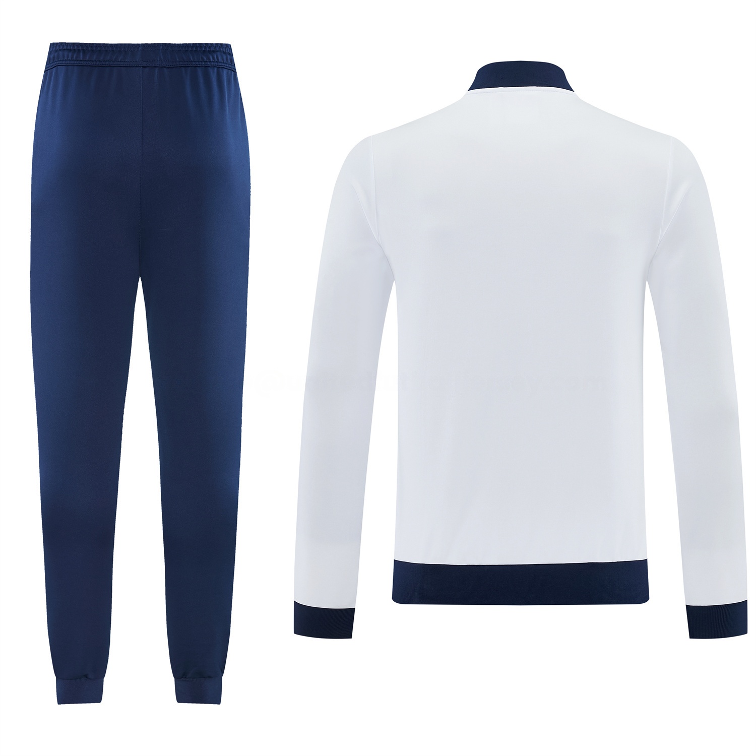 AS Roma 25-26 Originals LFSTLR Jacket Training Tracksuit - White Top and Blue Pant - UnitedFutballJersey