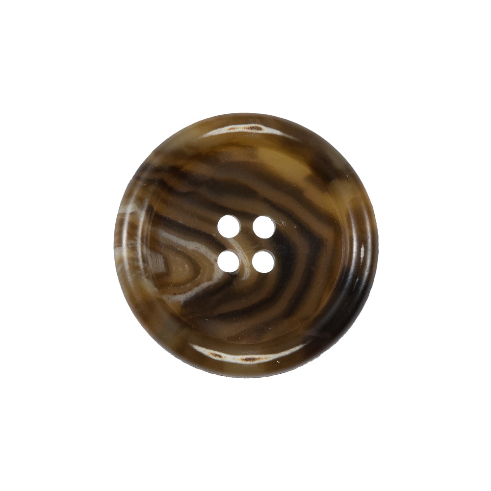 Brown 4-Hole Plastic Button - 35L/22mm - Joann Fabrics
