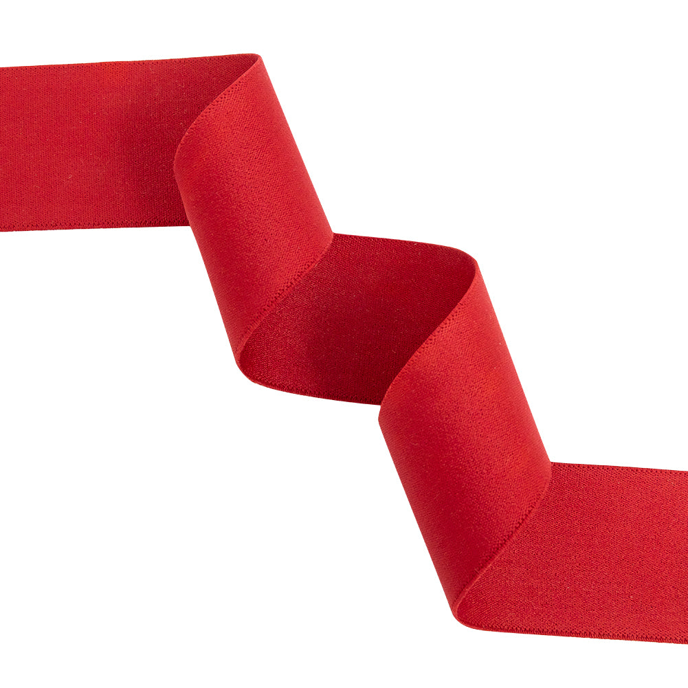Italian Red Elastic Trim - 1.5
