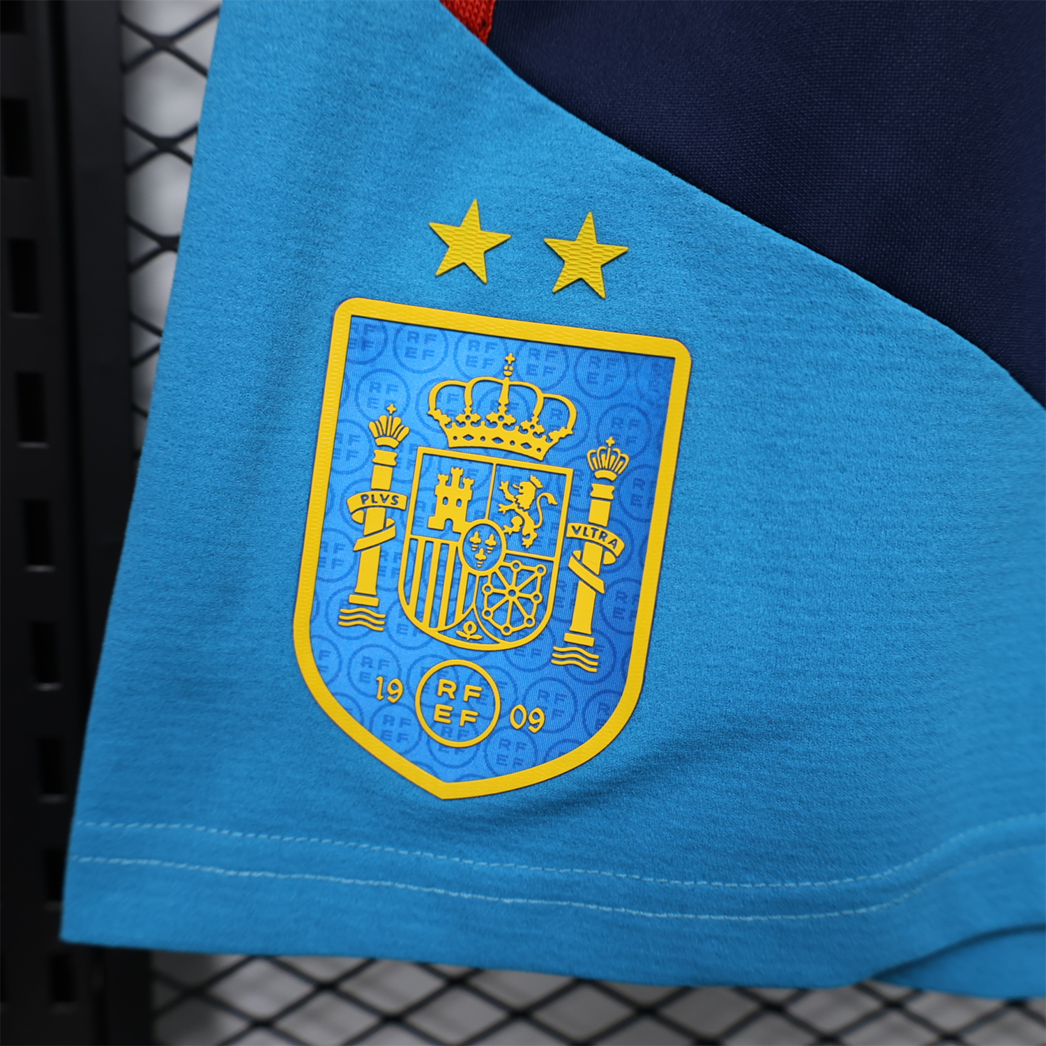 Spain 2026 Blue Light BLue Training Shorts - Player Version - UnitedFutballJersey