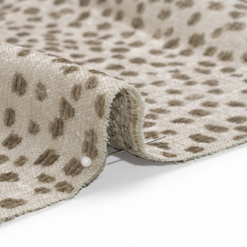 Upholstery Chenille - Toast Spotted - Piperhill Collection - Joann Fabrics