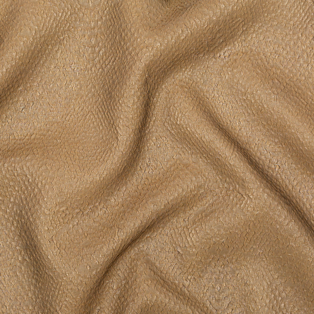 Metallic Gold Striped Bubble Wrap Organza Brocade - Joann Fabrics