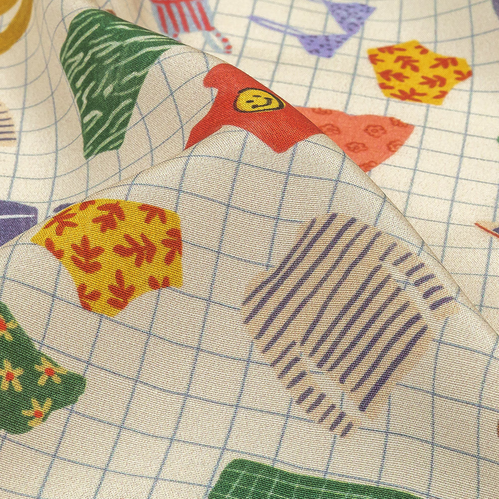 Mood Exclusive Crystal Gray Laundry Day Viscose Poplin - Joann Fabrics