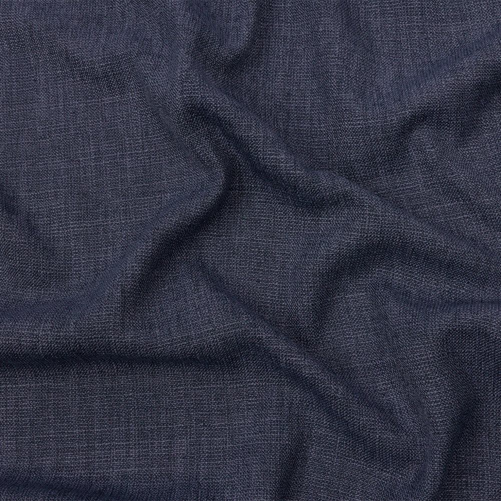 Soft Textured Recycled Polyester Drapery Woven - Denim - British Imported - Joann Fabrics
