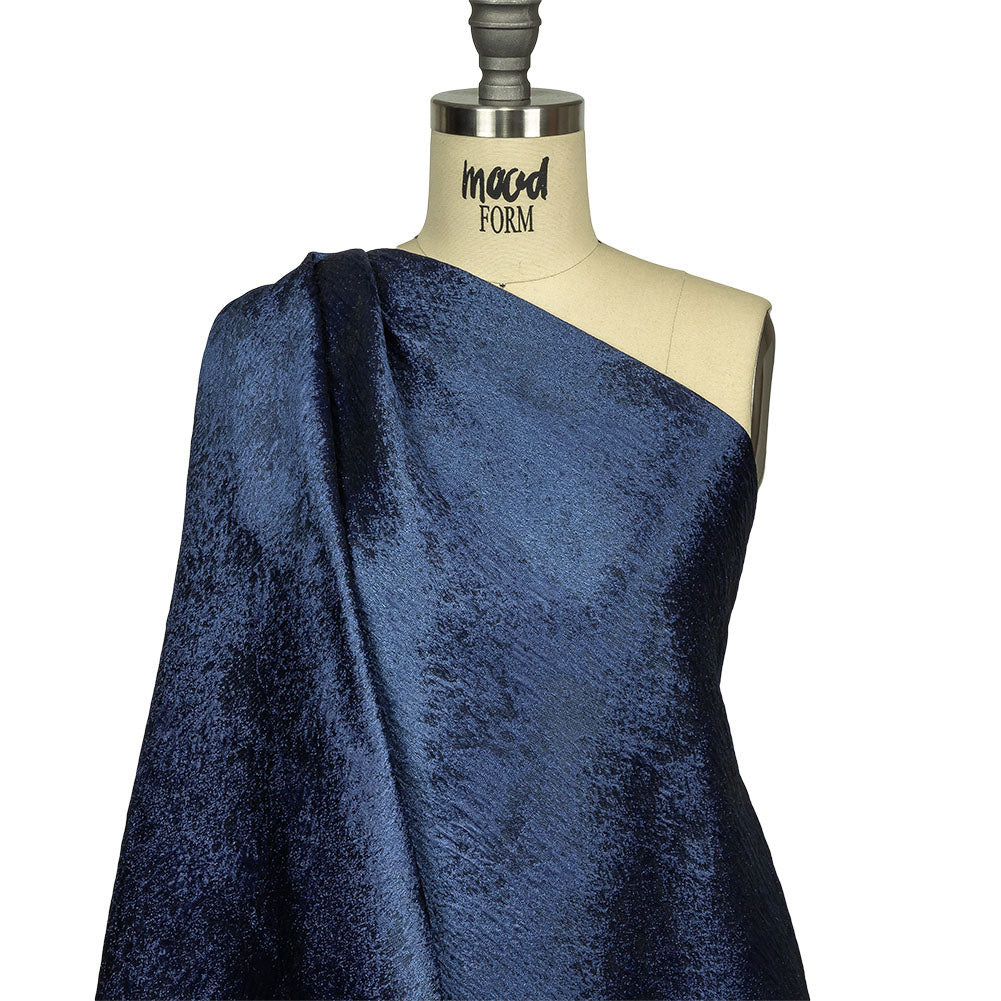 Pegasus Navy Mottled Luxury Brocade - Joann Fabrics