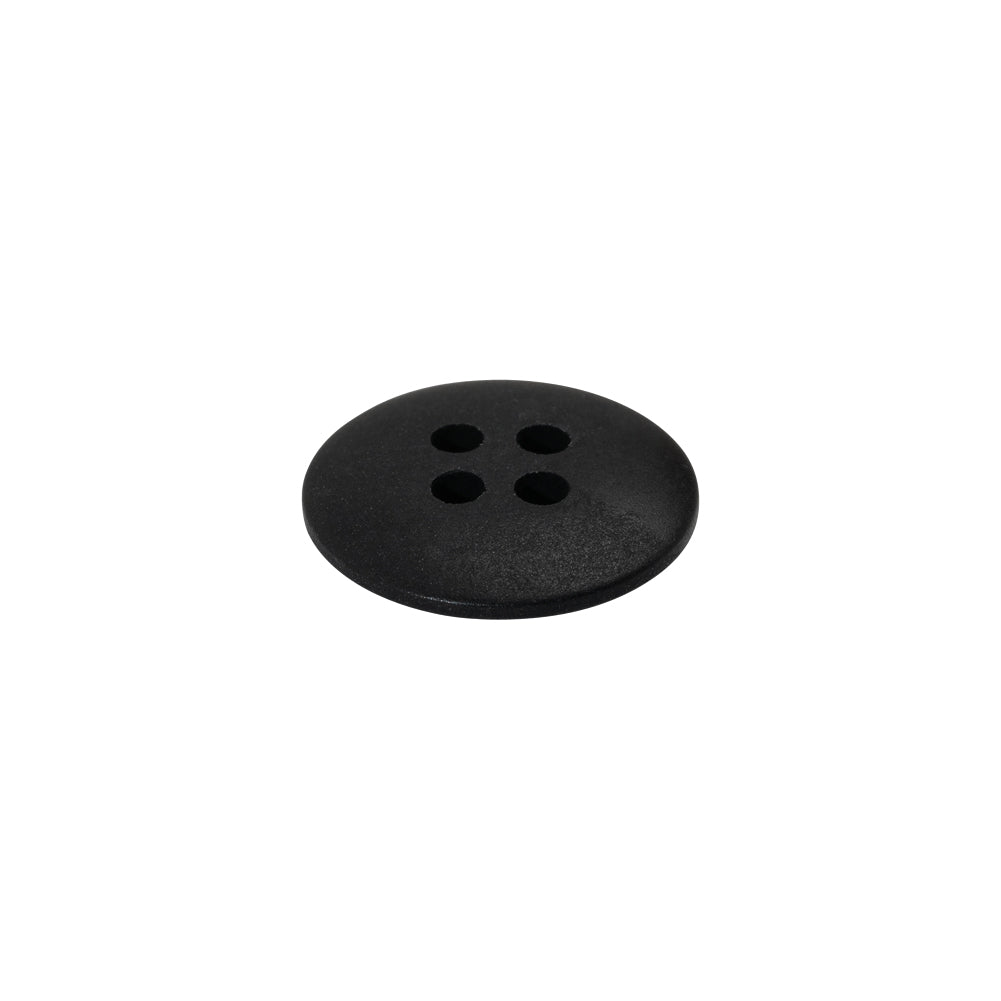 Plastic 4-Hole Button - 24L/15mm - Matte Black Smooth Top - Joann Fabrics