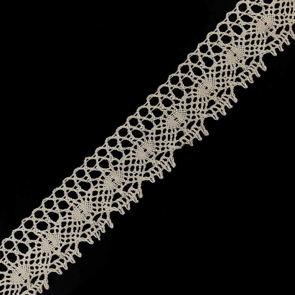 Natural Crochet Lace Trim - 2
