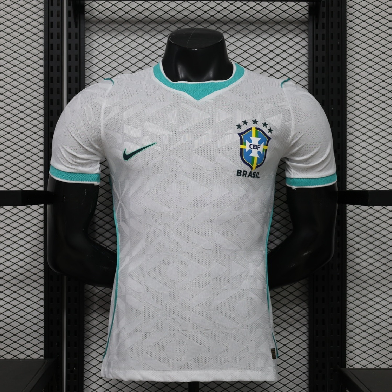 Brazil 2026 White Mint Special Jersey - Player Version - UnitedFutballJersey