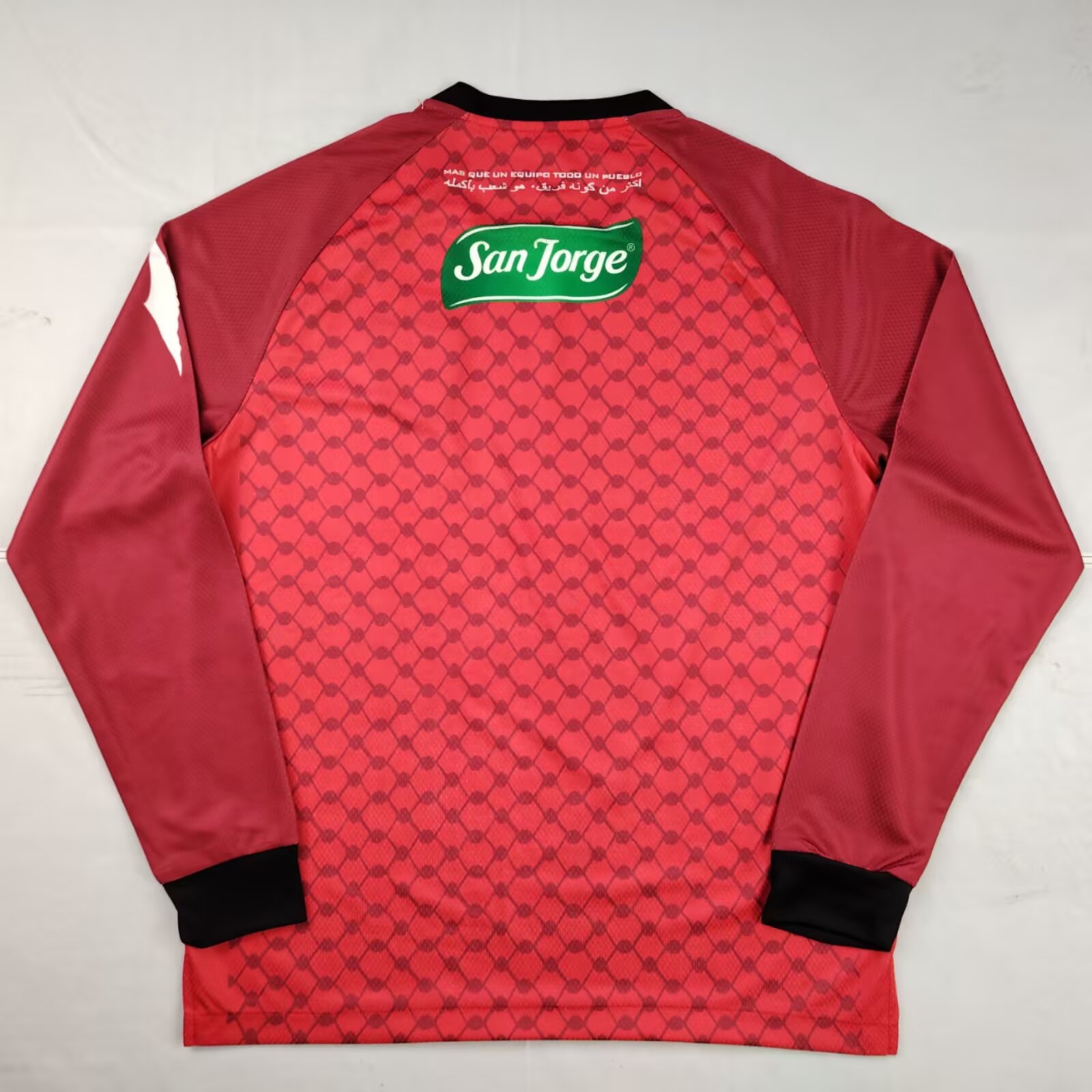 2025/2026 Long Sleeve Palestine Red Football Shirt 1:1 Thai Quality
