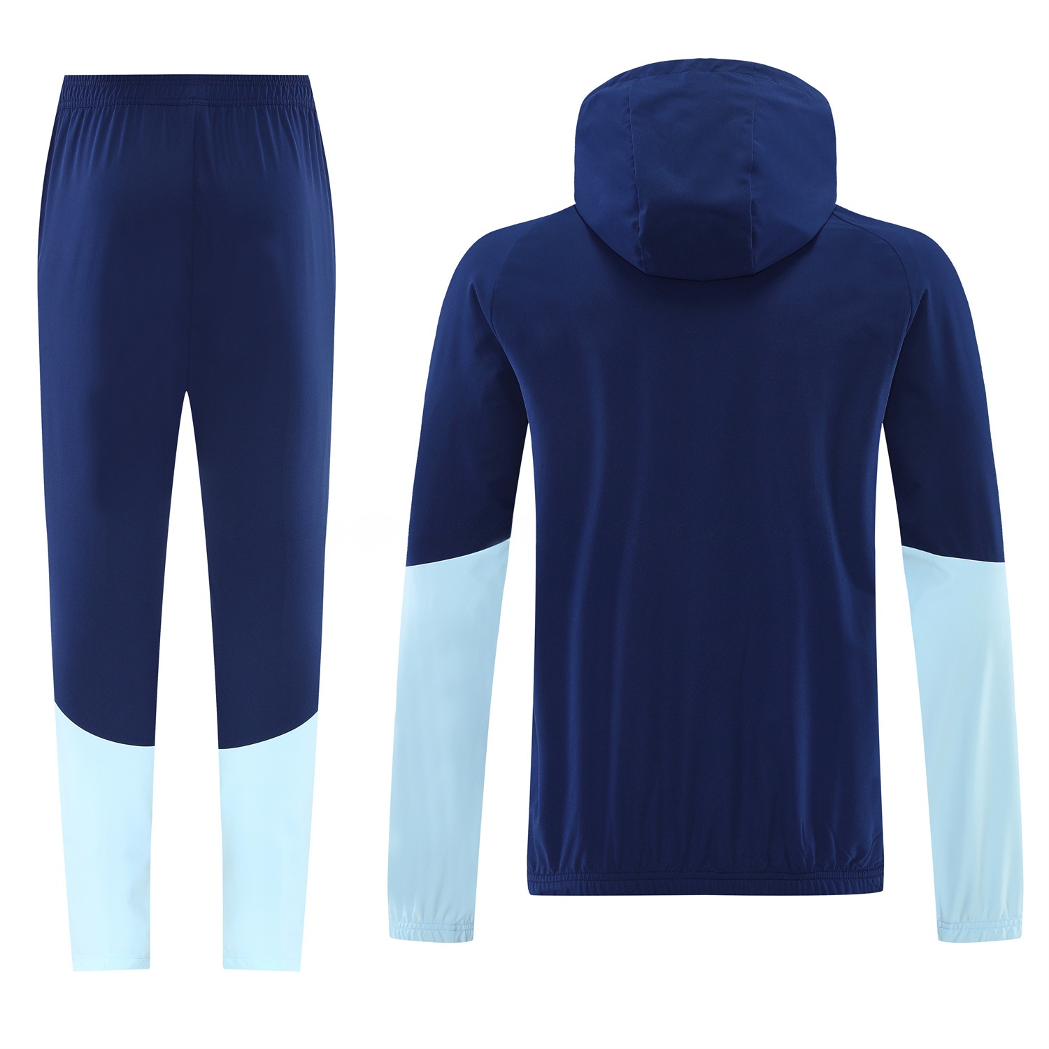Argentina 2026 Hooded Windbreaker Training Set - Dark Blue Top & Pants - UnitedFutballJersey