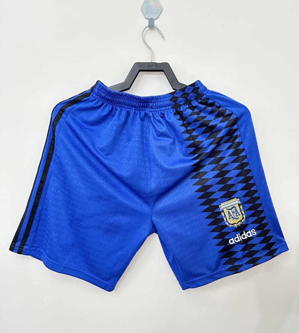 1994 Retro Argentina National Team Away Shorts 1:1 Thai Quality