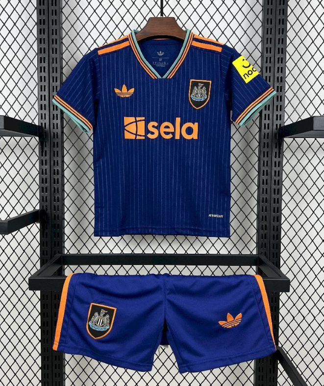 2025/2026 Newcastle United Third Away Football Jersey Shirt 1:1 Thai Quality Kids Size