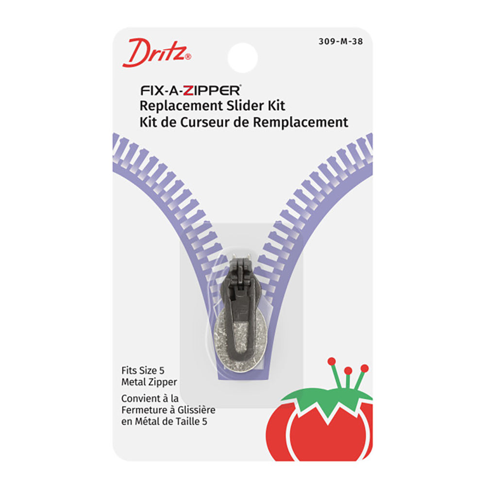 Dritz Fix-A-Zipper Replacement Slider Kit - Metal - Joann Fabrics