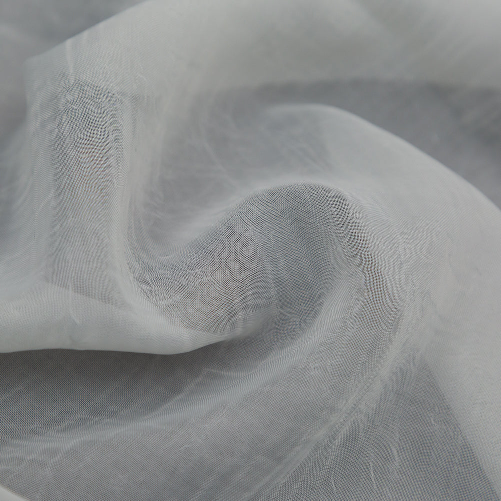 Wrinkled Drapery Sheer Fabric - Dove - British Imported - Joann Fabrics