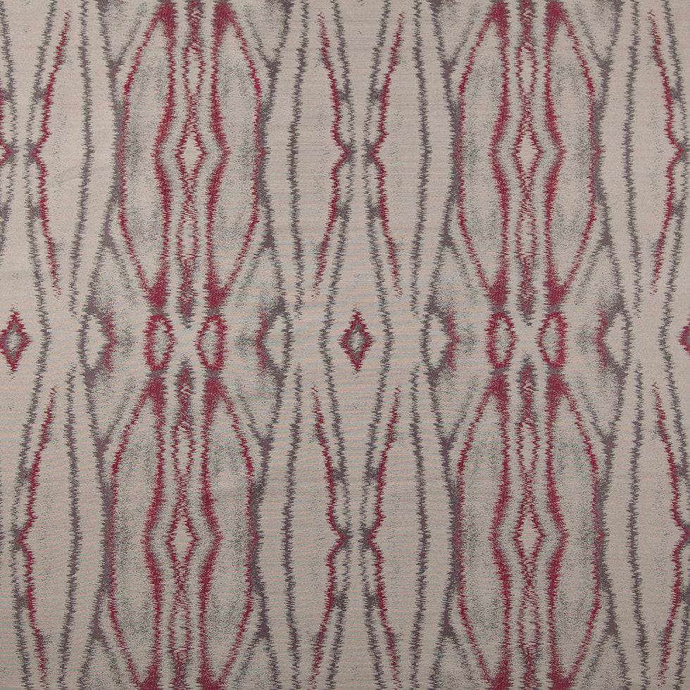 Burgundy and Gray Double-Wide Moire - Joann Fabrics