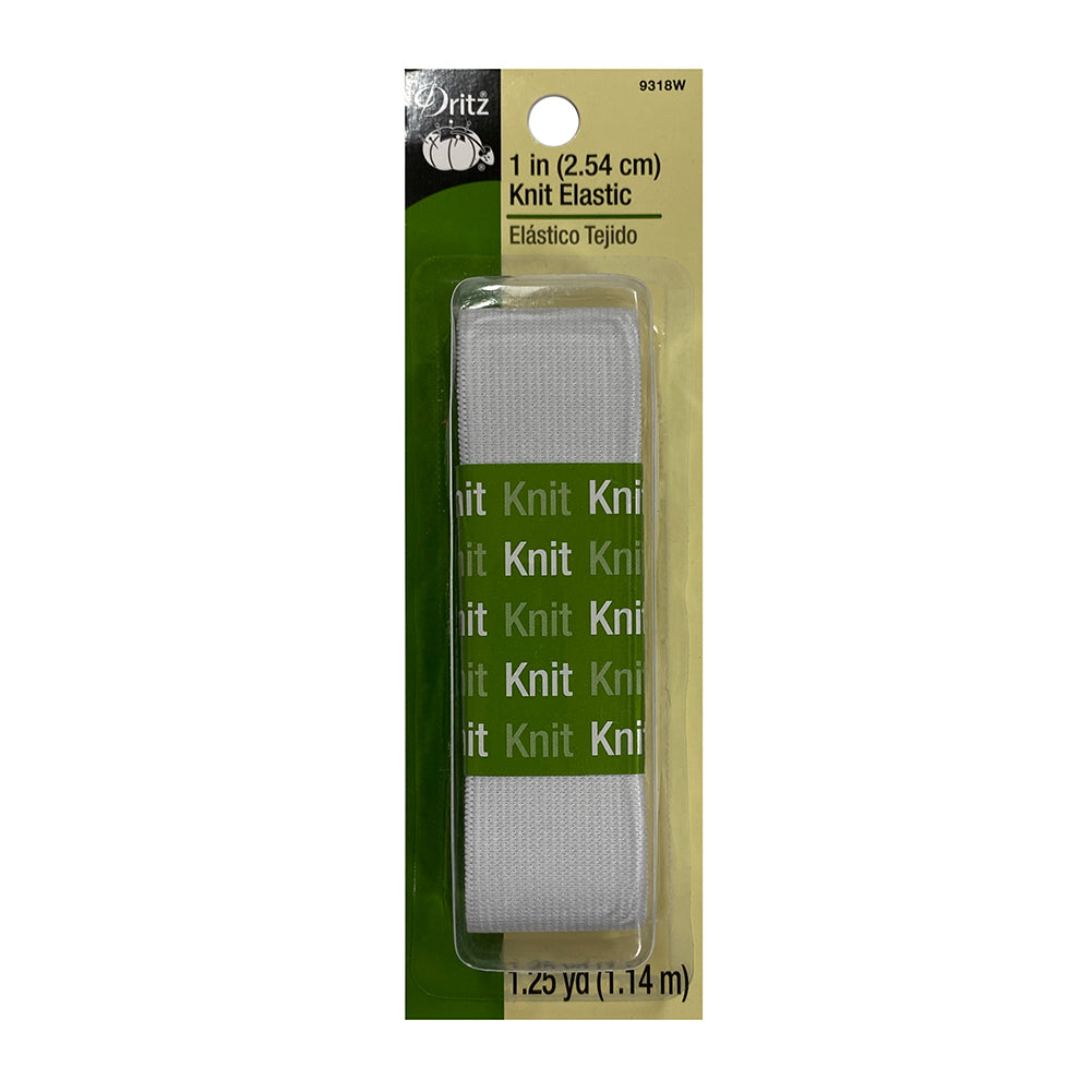 Dritz White Knit Elastic - 1
