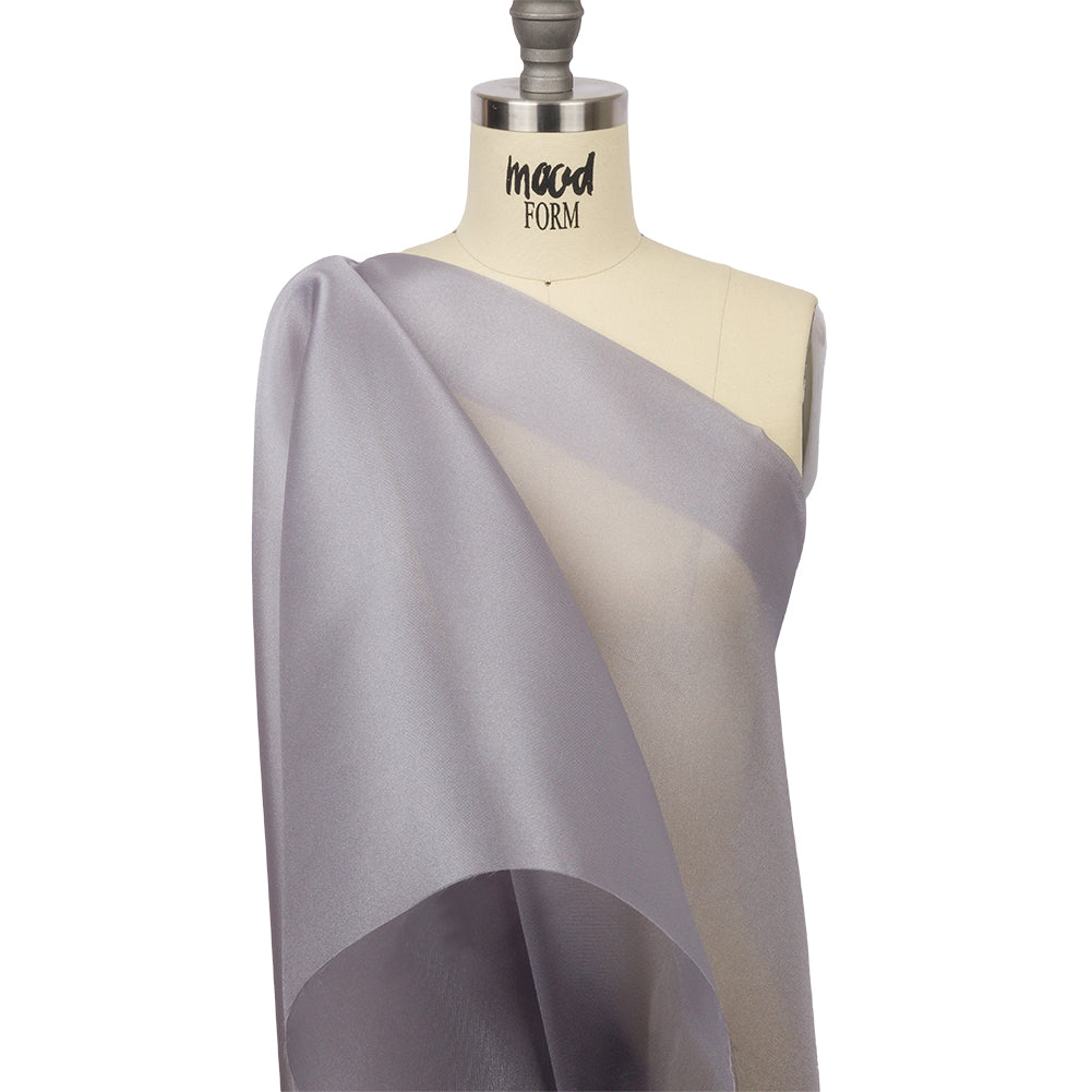 Polyester Twill Organdy - Shimmering Silver - Quinn Collection - Joann Fabrics
