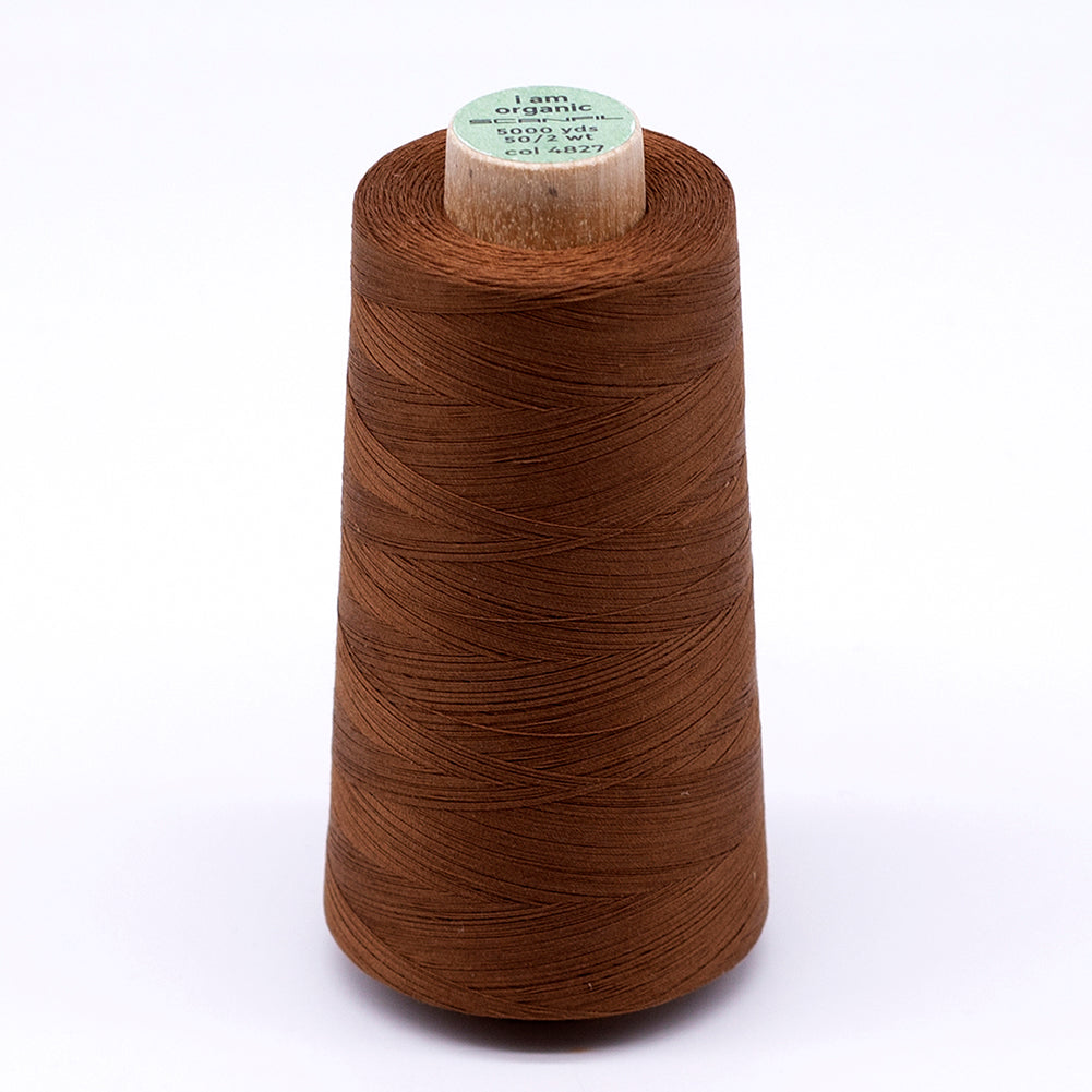 SCANFIL® 50wt Organic Pima Cotton Thread 5000 yd Cones - 4827 Cathay Spice - Joann Fabrics