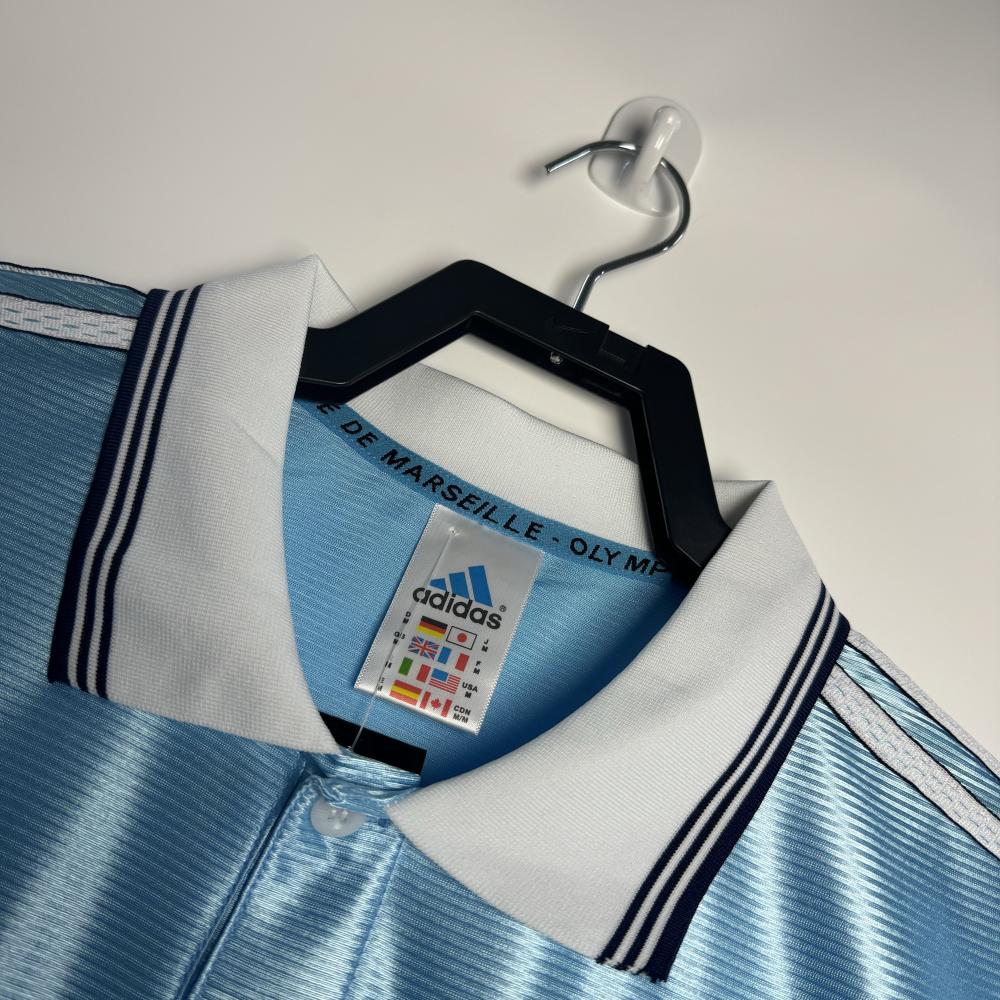 1998-1999 Retro Olympique de Marseille Away Football Jersey 1:1 Thai Quality