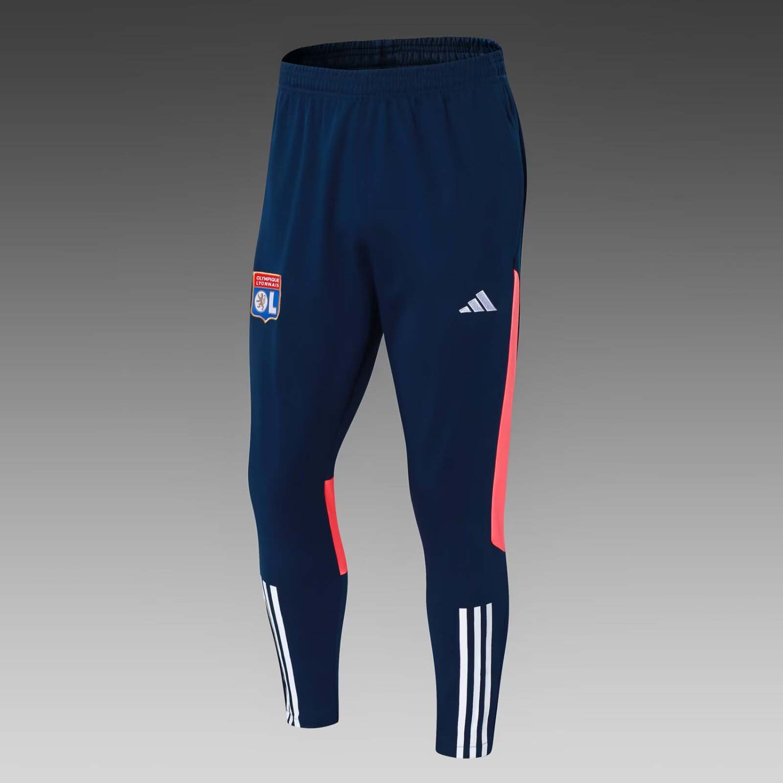 2023/2024 Lyonnais Half-Pull Training Suit Royal blue Football Shirt Set