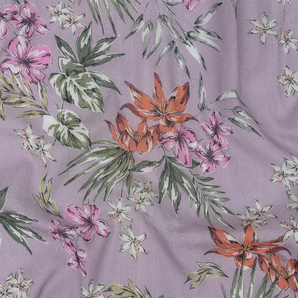 Mood Exclusive Lavender Delicate Indulgence Crinkled Cotton Voile - Joann Fabrics