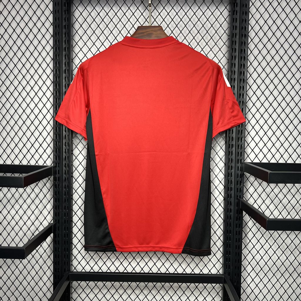 2024/2025 Manchester United Red Pre-match training Jersey 1:1 Thai Quality