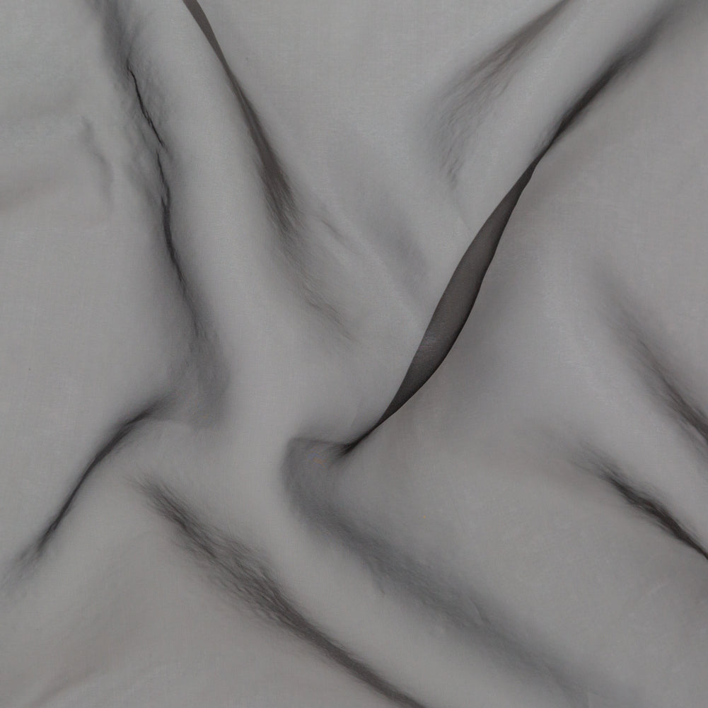 Shimmering Organza - Black and Silver Iridescent - Julliette Collection - Joann Fabrics