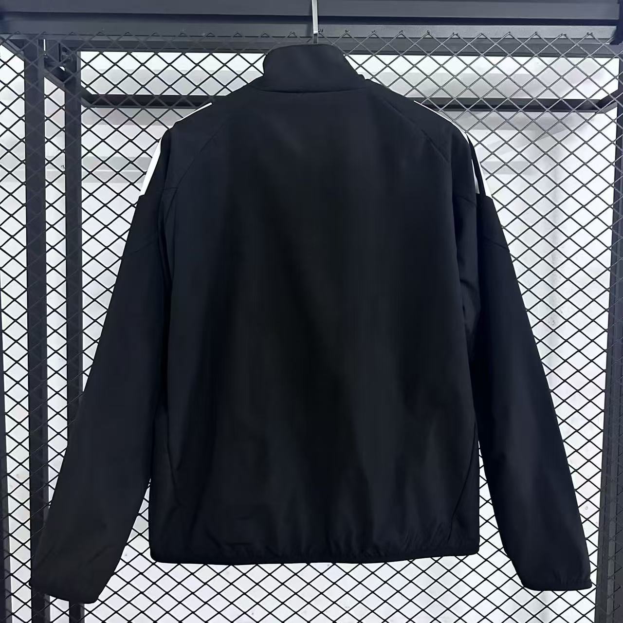 2025/2026 Juventus Windbreaker Black Jersey 1:1 Thai Quality