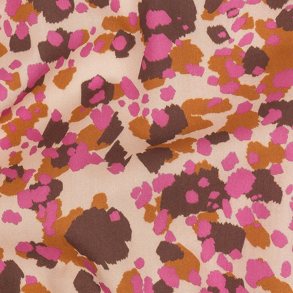 Mood Exclusive Pink Sunspot Soul Cotton Poplin - Joann Fabrics