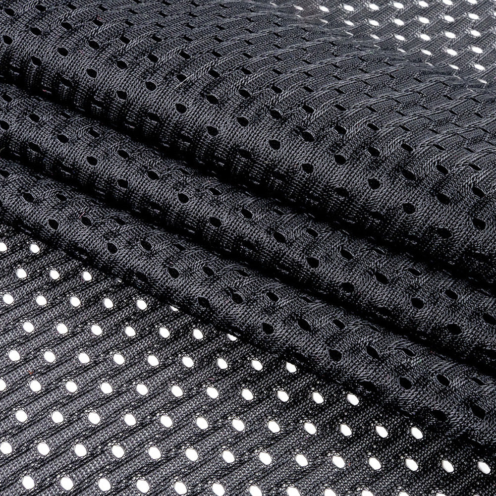 Polyester Athletic Mesh - Black - Heracles Collection - Joann Fabrics