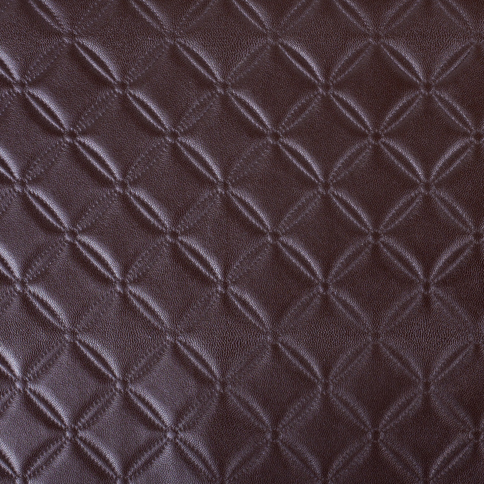 Chocolate Brown Quilted Vinyl - Joann Fabrics