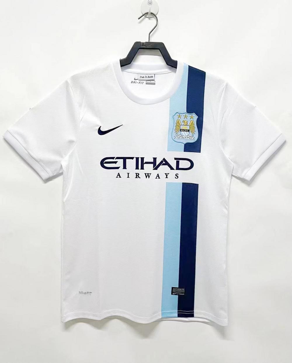 2013-2014 Retro Manchester City Third Away Football Shirt 1:1 Thai Quality