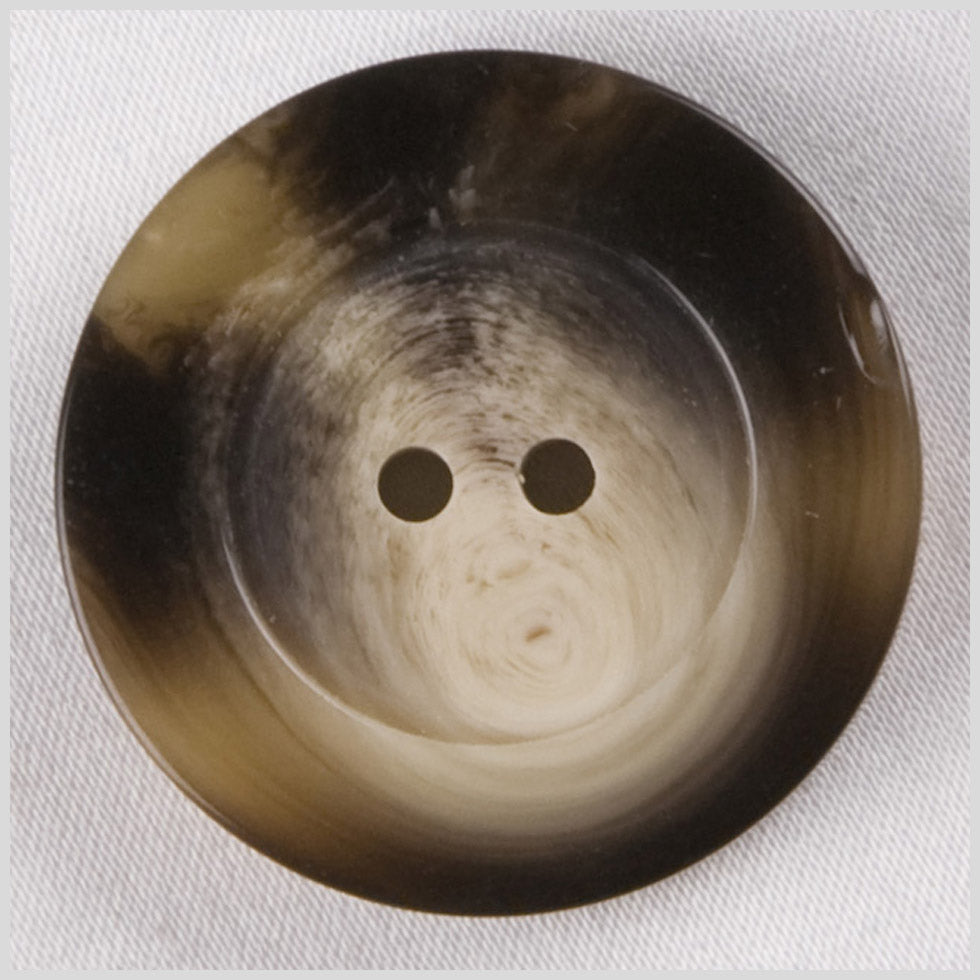 Beige/Brown Plastic Button - 36L/23MM - Joann Fabrics