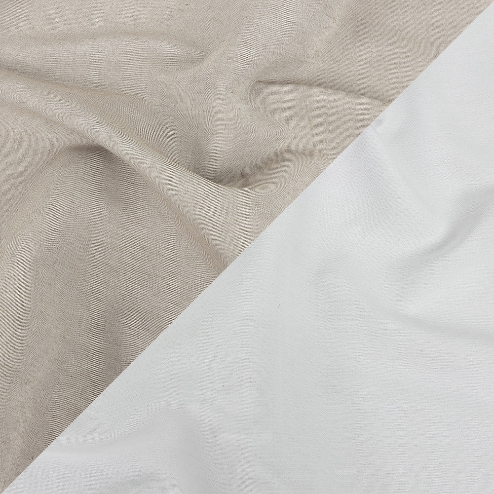 Khaki and White Reversible Double Wide Twill - Joann Fabrics
