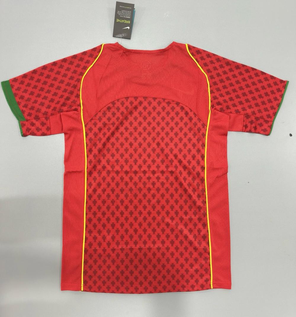 2004 Retro Portugal Home Football Shirt 1:1 Thai Quality