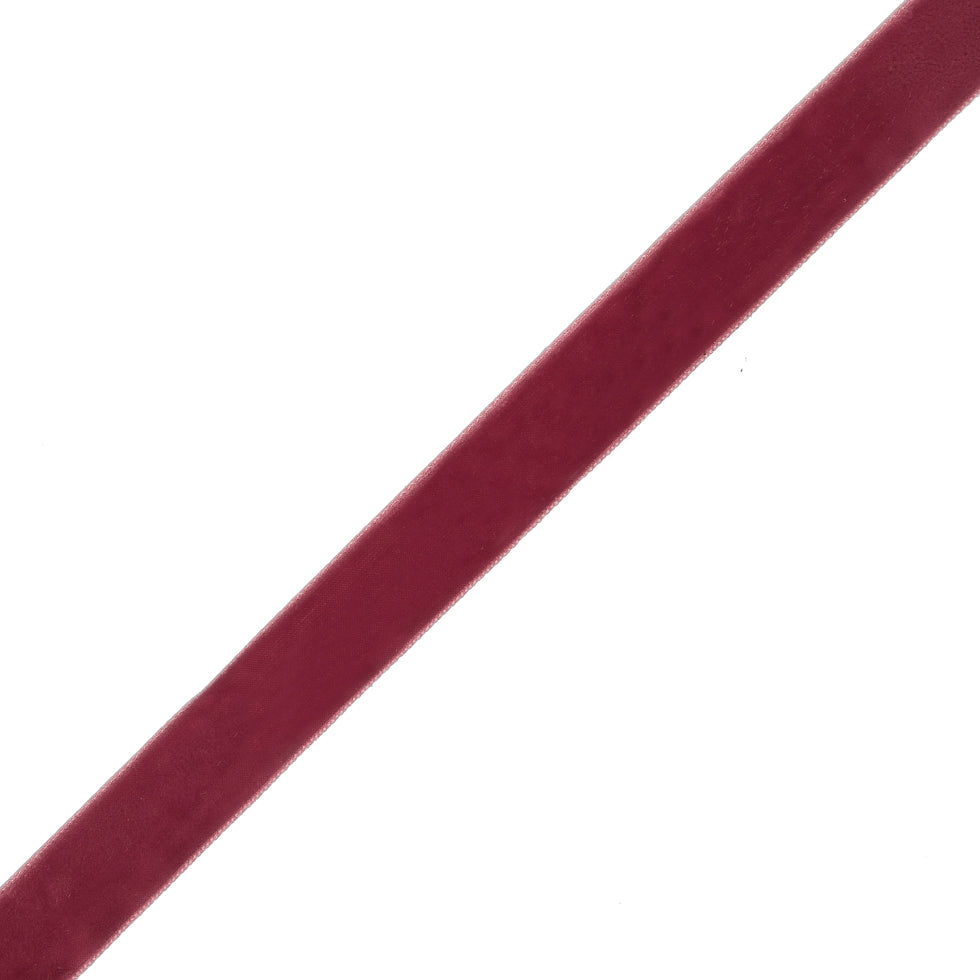 Double Faced Velvet Ribbon Made in Italy - 1.5
