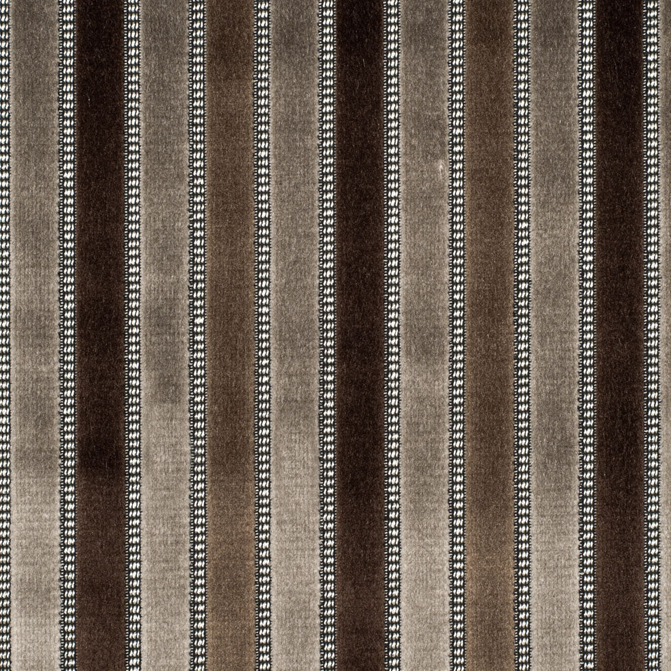 Brown Stripes Channeled Velvet - Joann Fabrics