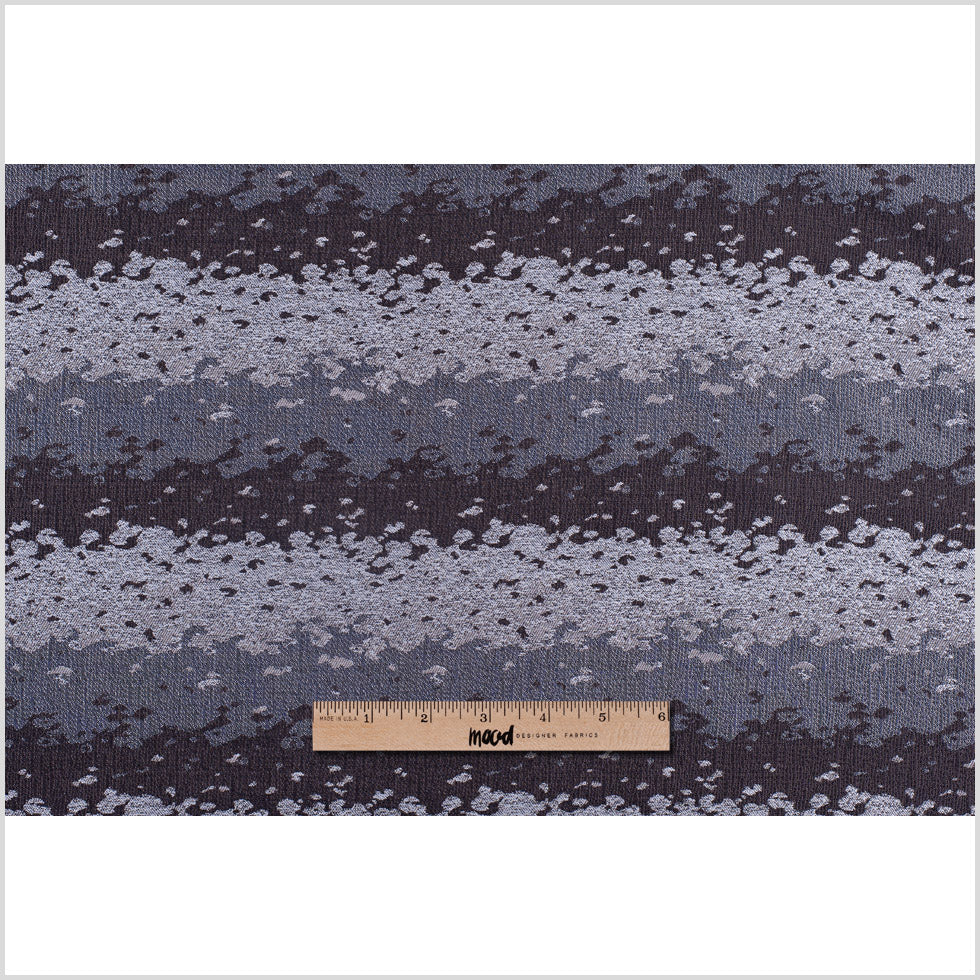 Organic Ripples Brown and Gray Poly Brocade - Joann Fabrics