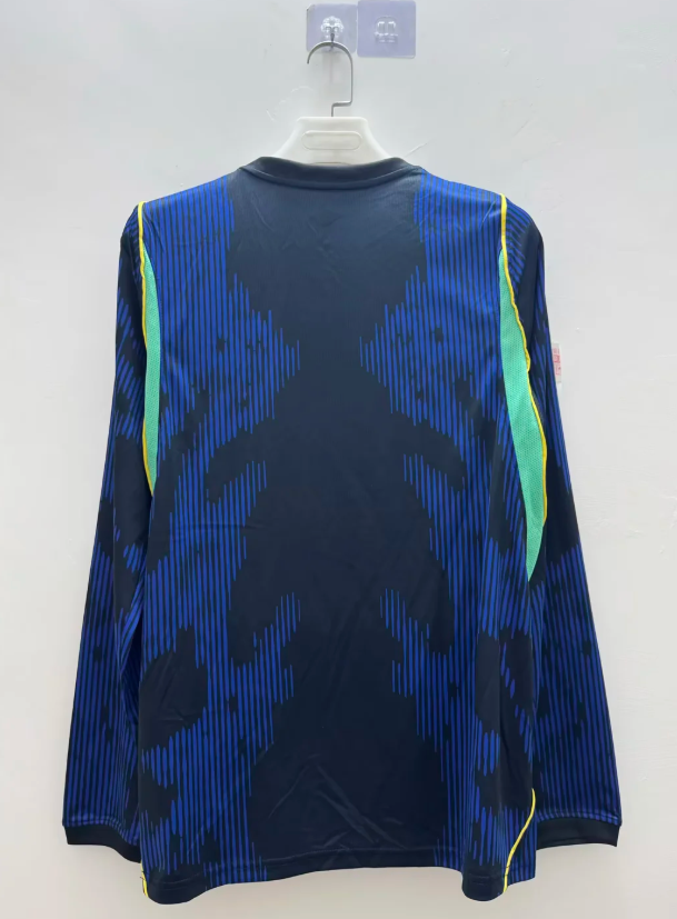 2026 Long Sleeve Brazil Away Football Shirt 1:1 Thai Quality